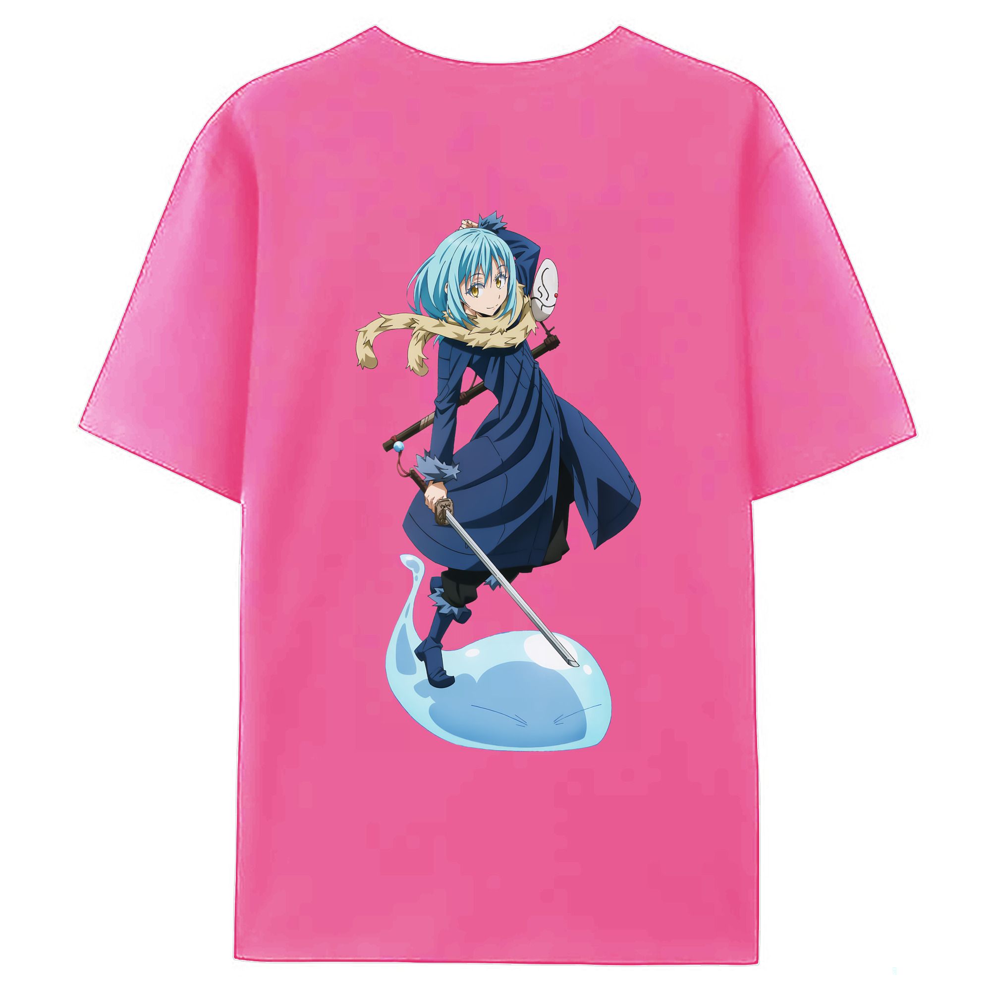 （画像用） 転スラ Regarding Reincarnated to Slime レディース半袖Tシャツ(バックプリント)